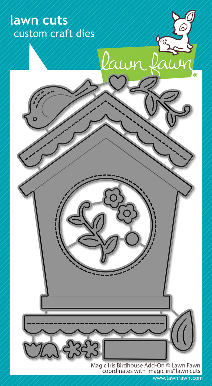 magic iris birdhouse add-on