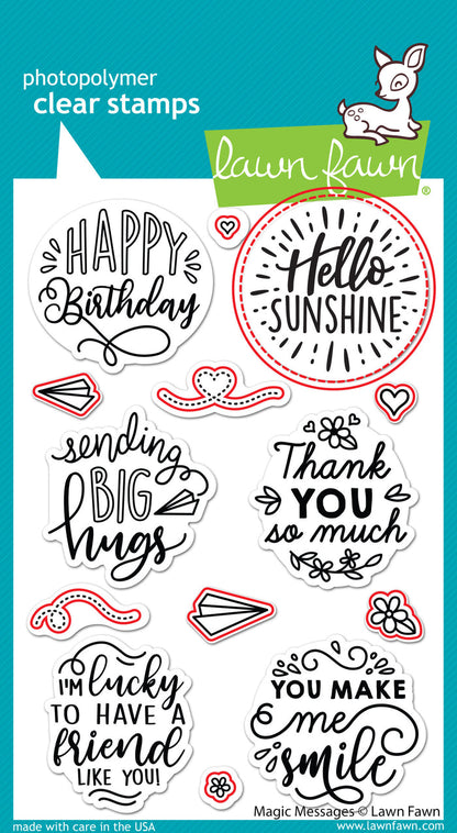 magic messages lawn cuts