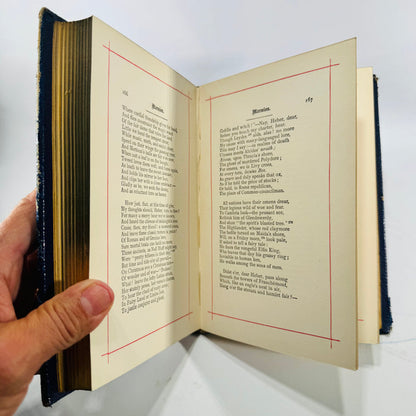 Marmion A Tale of Flodden Field by Sir Walter Scott Hurst and Company Victorian Hardcover