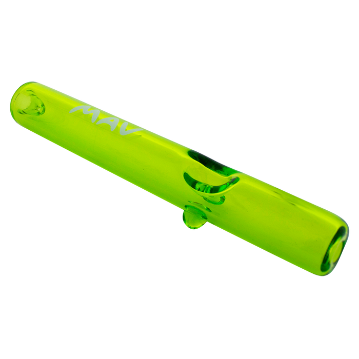 Portable Steamroller Pipe: MAV Glass 7-Inch Steamroller, Compact Size, Ideal for On-the-Go Smoking Sessions, Powerful Hits, Steamroller Design, Thick Glass Construction, Durable Borosilicate, Ergonomic Grip, Effortless Maintenance, Easy to Clean, Casual or Frequent Use.