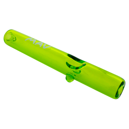 Portable Steamroller Pipe: MAV Glass 7-Inch Steamroller, Compact Size, Ideal for On-the-Go Smoking Sessions, Powerful Hits, Steamroller Design, Thick Glass Construction, Durable Borosilicate, Ergonomic Grip, Effortless Maintenance, Easy to Clean, Casual or Frequent Use.