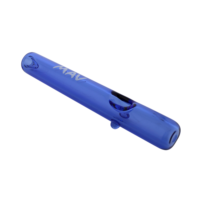 Powerful Hits Steamroller: MAV Glass 7-Inch Steamroller, Portable Size, Ideal for On-the-Go Smoking Sessions, Steamroller Design, Intense Satisfying Draws, Thick Glass Construction, Durable Borosilicate, Ergonomic Grip, Effortless Maintenance, Easy to Clean, Casual or Frequent Use.