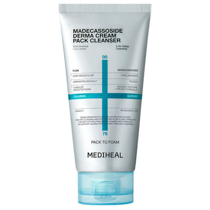 Mediheal Derma Cream Pack Cleanser [ Madecassoside Soothing Barrier ]