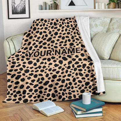 Mockup Unlisted - Blanket - Cheetah Print - Design 1 - 2-1