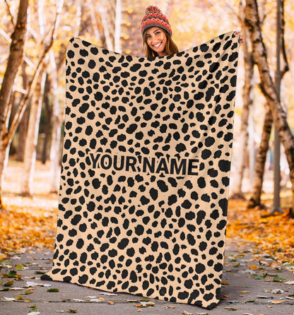 Mockup Unlisted - Blanket - Cheetah Print - Design 1 - 2-1
