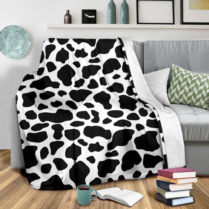 Mockup Unlisted - Blanket - Cow Print - Design 2 - 1-1