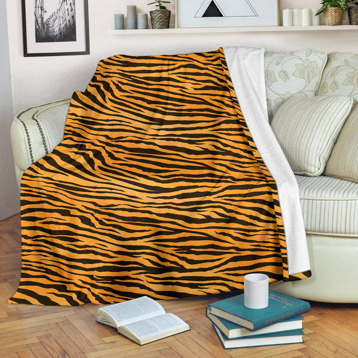 Mockup Unlisted - Blanket - Tiger Print - Design 1 - 1-1
