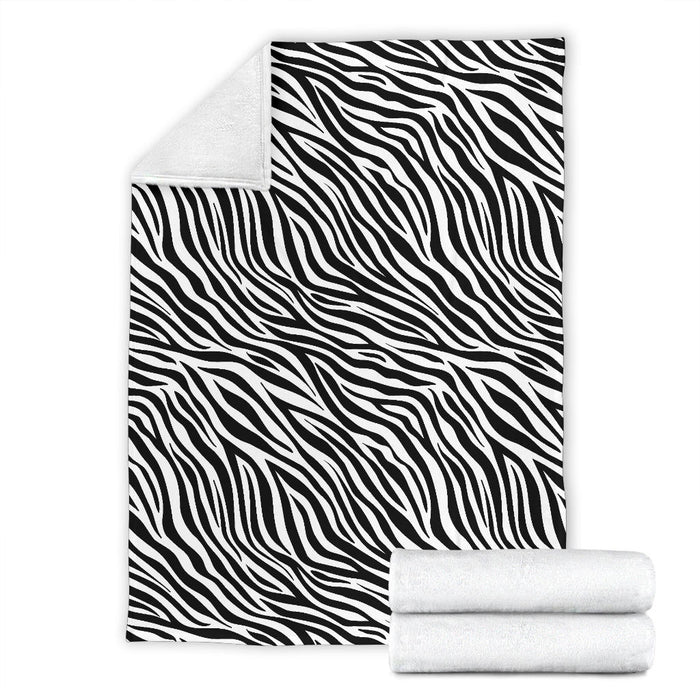 Mockup Unlisted - Blanket - Zebra Print - Design 1 - 1-1