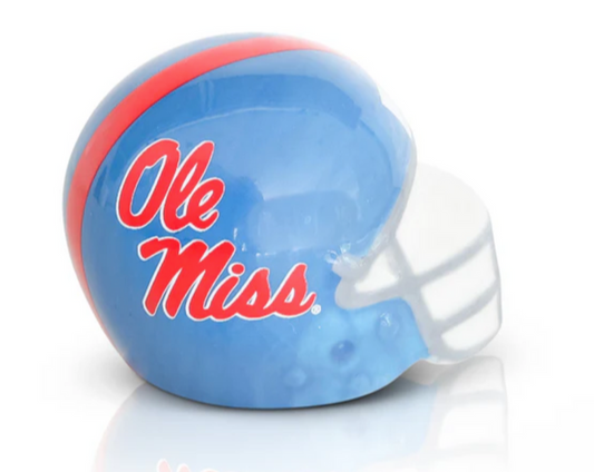 Nora Fleming-Ole Miss helmet-A326