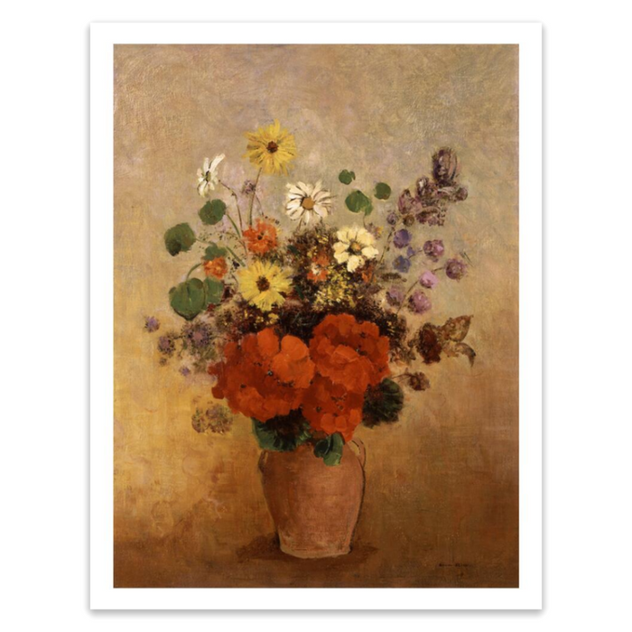 Odilon Redon "Flowers in a Vase" Made-to-Order  Print