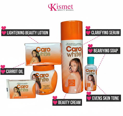 Original Caro white ultimate kit (5 PCS) 500ml