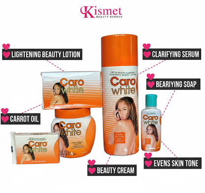Original Caro white ultimate kit (5 PCS) 500ml