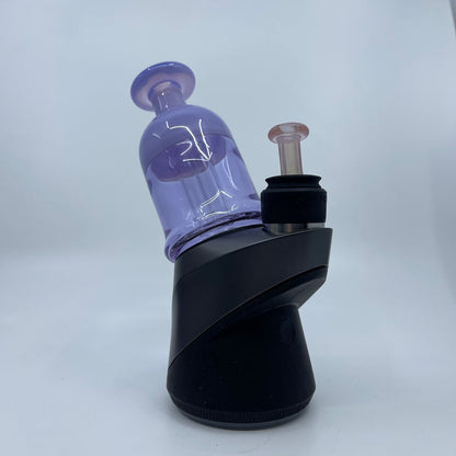 Assorted Color Ball Cap: Padd Glass, Puffco Peak Pro, Enhanced Airflow, Improved Vapor, Durable Glass