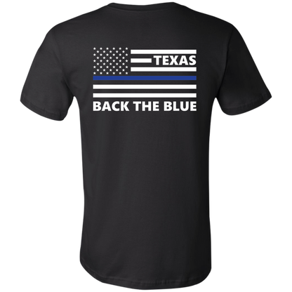 Personalized - Back the Blue Shirt - 1