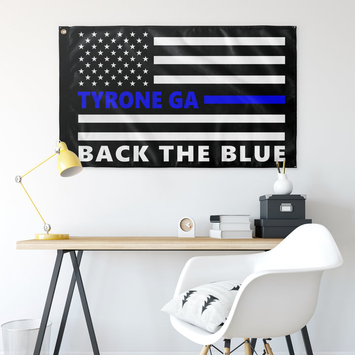 Personalized Back the Blue Flag - All 50 States - AA1