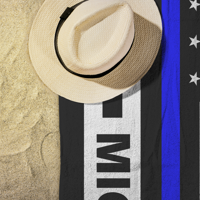 Personalized Beach Towel - DF