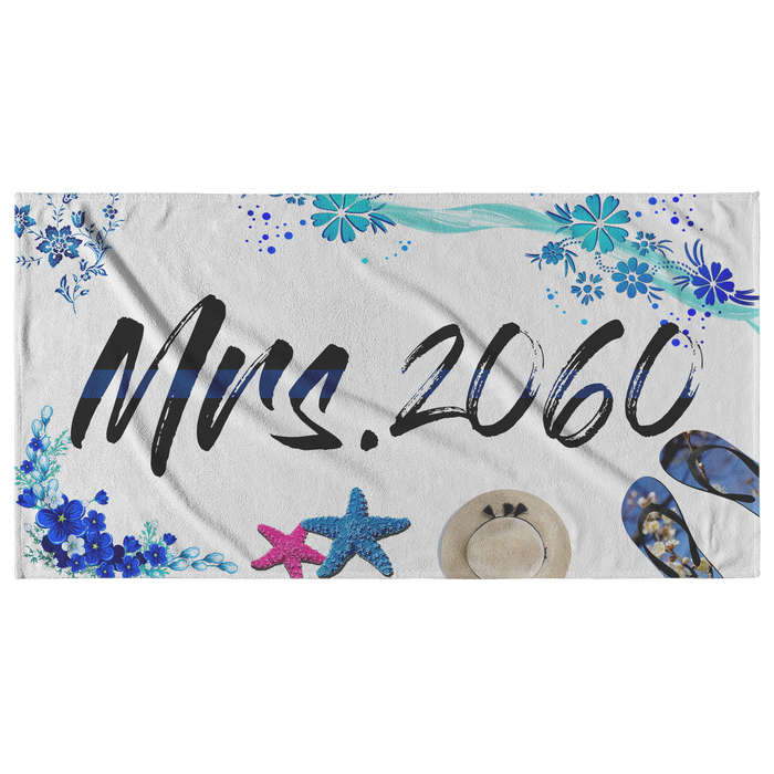 Personalized Beach Towel - JH2