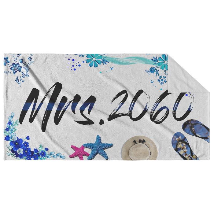 Personalized Beach Towel - JH2