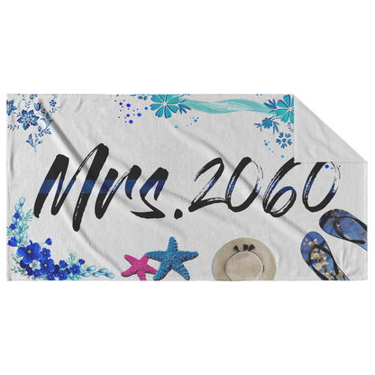 Personalized Beach Towel - JH2