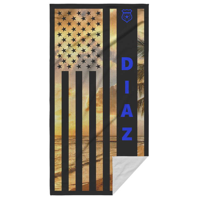 Personalized Beach Towel - KC1