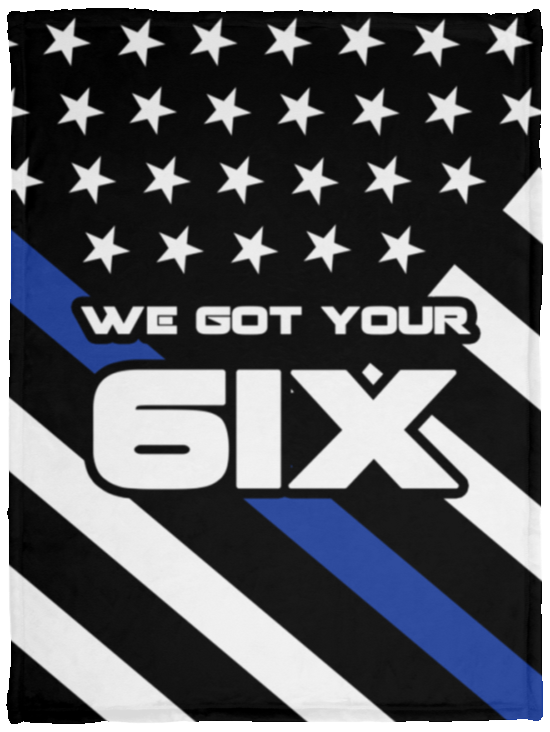 Personalized Blanket - We Got Your Six - 40x30 - TW1