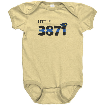 Personalized Blue Line Onesie - Type 2 - BG1