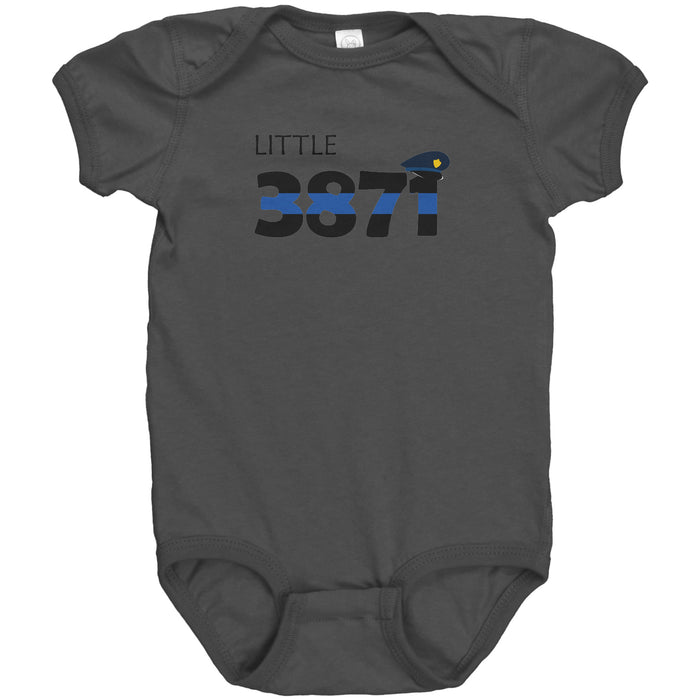 Personalized Blue Line Onesie - Type 2 - BG1