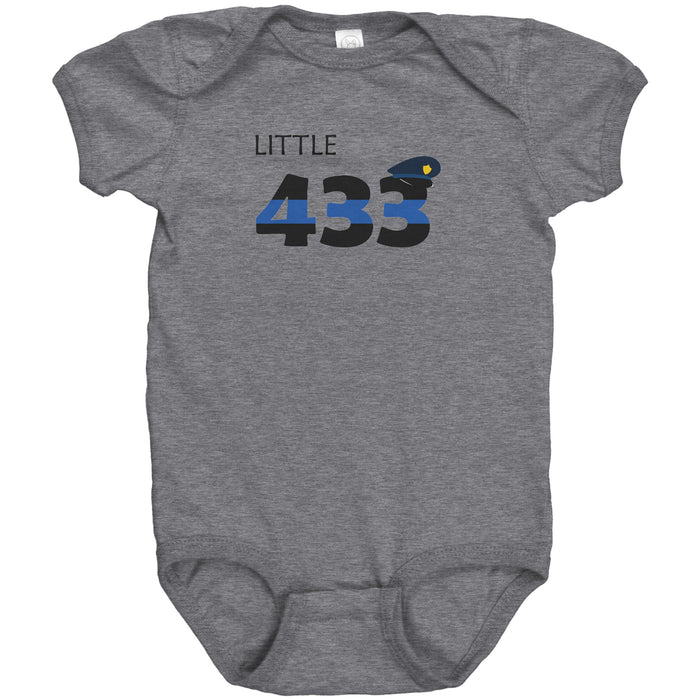 Personalized Blue Line Onesie - Type 2 - JS1