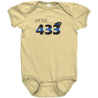 Personalized Blue Line Onesie - Type 2 - JS1