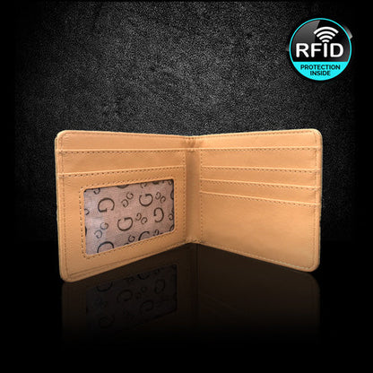 Personalized Men's Wallet - Flag