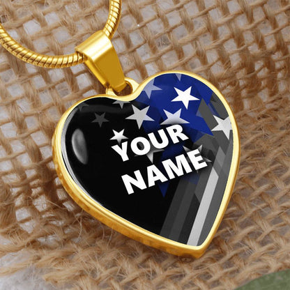 Personalized Necklace - Circle Pendant - BR1