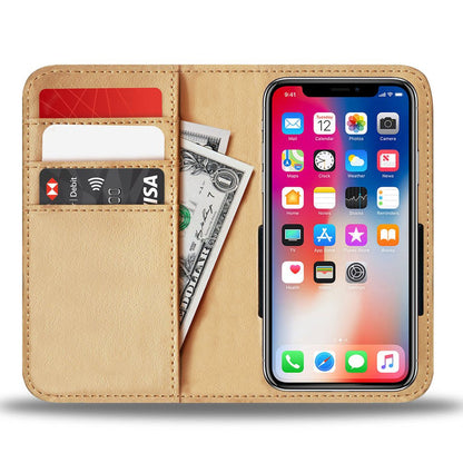 Personalized Phone Case Wallet - Flag