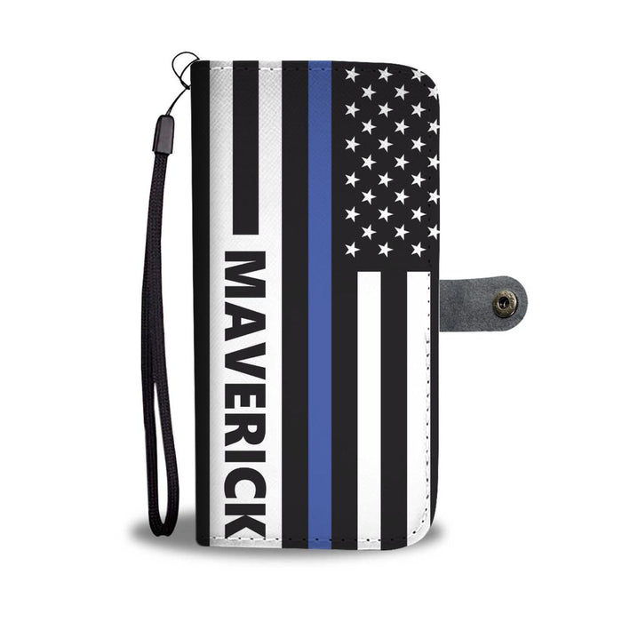 Personalized Phone Case Wallet - Flag
