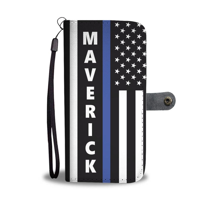 Personalized Phone Case Wallet - Flag