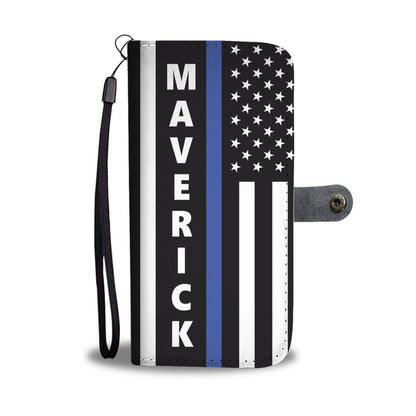 Personalized Phone Case Wallet - Flag