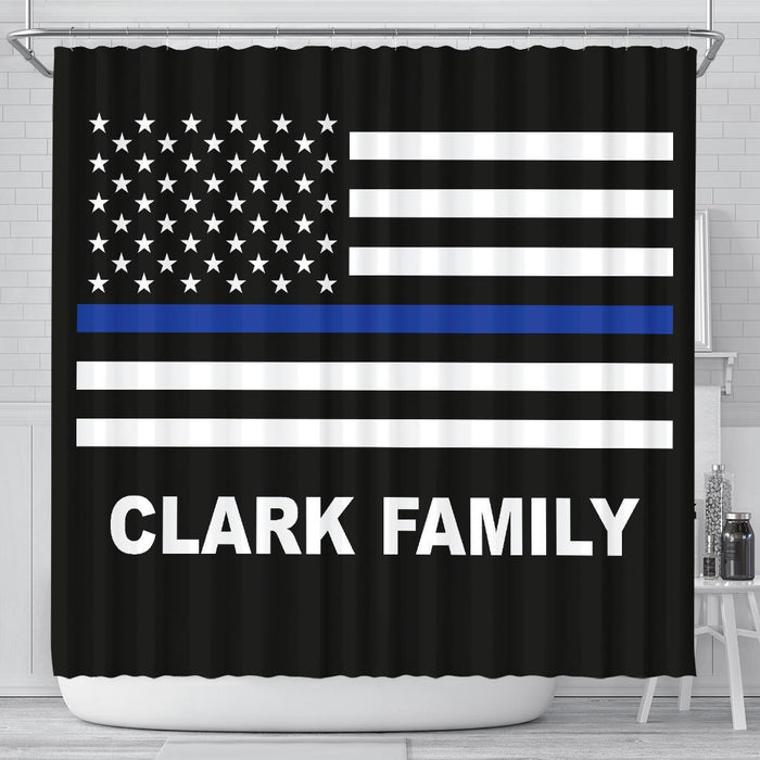 Personalized Shower Curtain - Flag