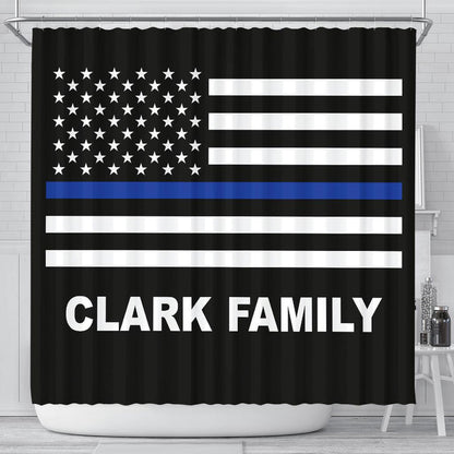 Personalized Shower Curtain - Flag