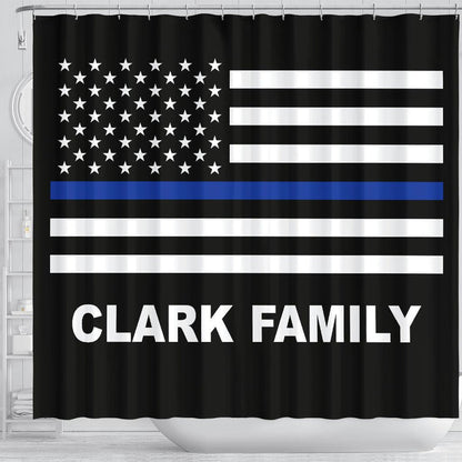 Personalized Shower Curtain - Flag