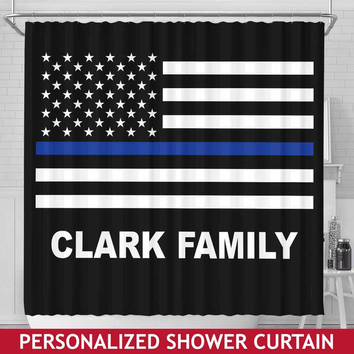 Personalized Shower Curtain - Flag