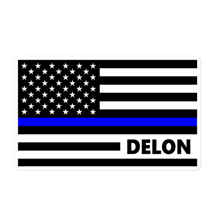 Personalized Sticker - K9 Flag - GH1