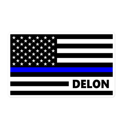 Personalized Sticker - K9 Flag - GH1
