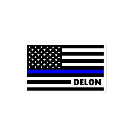 Personalized Sticker - K9 Flag - GH1