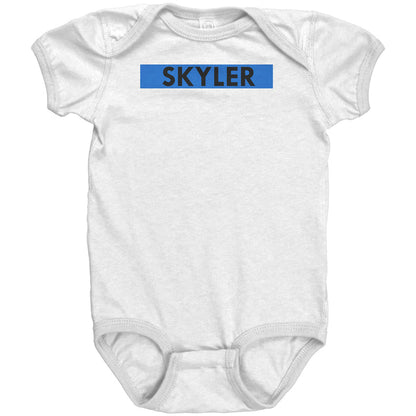 Personalized Thin Blue Line Onesie