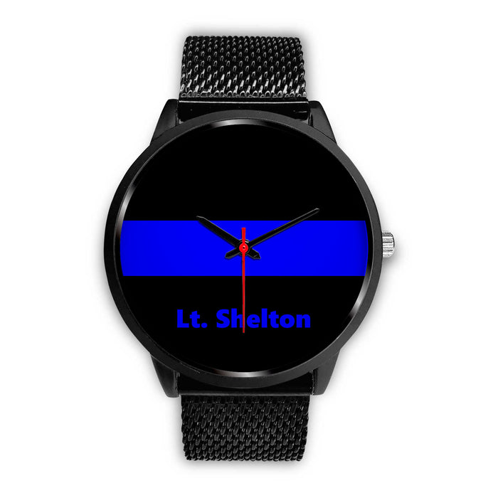 Mens 40mm / Black Metal Mesh