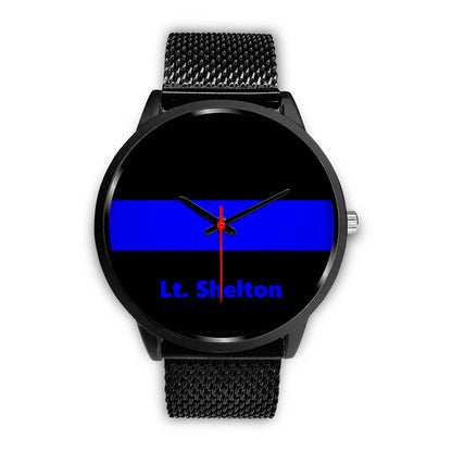 Mens 40mm / Black Metal Mesh