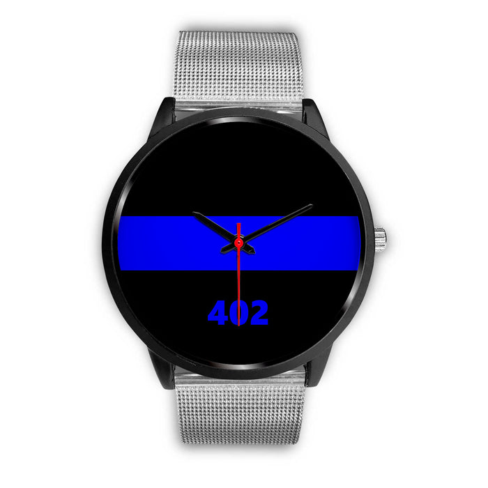 Mens 40mm / Silver Metal Mesh