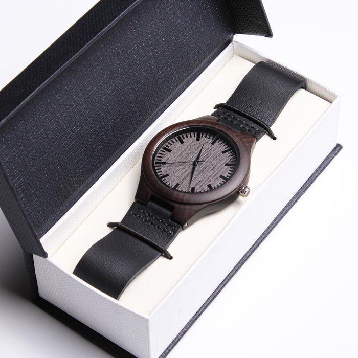 Personalized Wooden Watch - Engraved - BR1