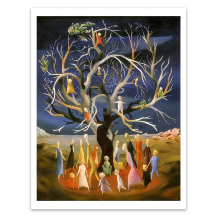 Philip C. Curtis "Apples Never Fall Far From the Tree" Print