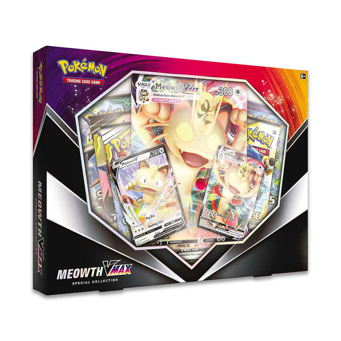 Pokemon TCG: Meowth VMAX INTL Version Special Collection