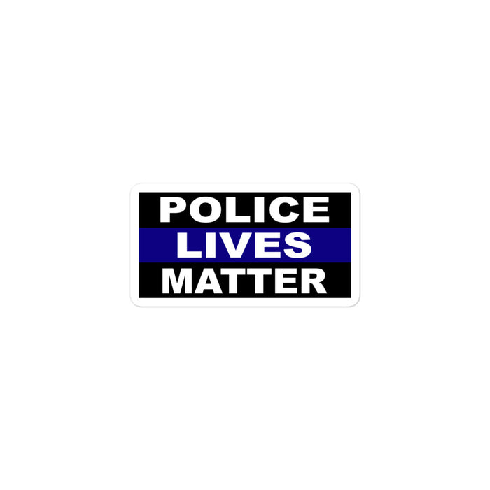Police Lives Matter - Thin Blue Line Sticker - WH1